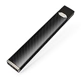 Skin Decal Vinyl Wrap for JUUL Vape stickers skins cover/ Carbon Fiber Carbon Fibre Graphite