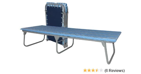 steel cot with storage