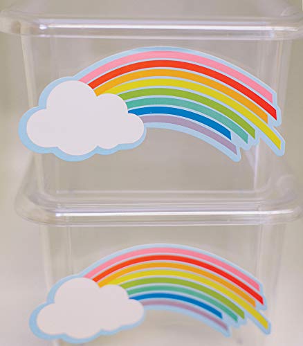 Carson Dellosa - Hello Sunshine Rainbows & Suns Colorful Cut-Outs, Classroom Décor, 36 Pieces