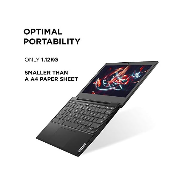 Lenovo IdeaPad 3 11.6 Inch HD Chromebook - (Intel Celeron, 4 GB RAM, 32 GB eMMC, Chrome OS) - Onyx Black