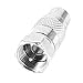 uxcell F Type Male to RCA Female Straight RF Connector Coax Coaxial Adapter