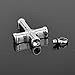 HooAMI Hawser Cross Memorial Keepsake Urn Necklace Stainless Steel Cremation Jewelry