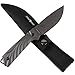 Hoffman Richter Wolf Fixed Blade Survival Knife with Unbreakable Full Tang Steel Tactical Blade for Hunting/Camping/Daily Use - Includes Bonus Sheath