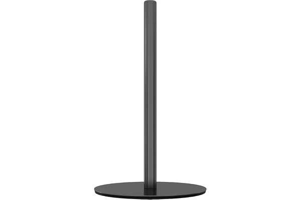 Black Paper Towel Holder Countertop - Stainless Steel Kitchen Roll Holder Free-Standing