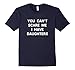 Mens Funny Daughter Shirt Fathers Day Gift Dads Stepdad Grandpa Large Navy
