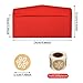 100 Pieces Number 10 Envelopes Gift Card Envelopes with 200 Pieces Christmas Kraft Snowflake Stickers Valentine's Day Stickers for Festive Letters Holiday Mail Gift Supplies (Classic Style)