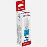 Canon GI 50 C Cyan Ink Refill Original for PIXMA G5050 G6050 G7050 GM2050 GM4050 view 3