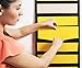 Wall Hanging File Folders Holder, Decorative Chart Pockets Organizer - Including 2 Door Hangers and 1 eBook - Perfect Organizer for Papers, Folders, Bills and Charts at Home, Office or School