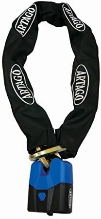 Artago Secure 13ART Chain Lock - High Security Level/Chain with padlock (150 cm/59 inch)