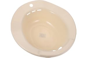 EXCEART Sitz Bath for Toilet Women Private Parts Basin Wash Basin for Squatting Adults