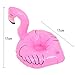 CoZroom Inflatable Flamingo Coasters for Swimming Pool Party and Beach Party, Pack of 12