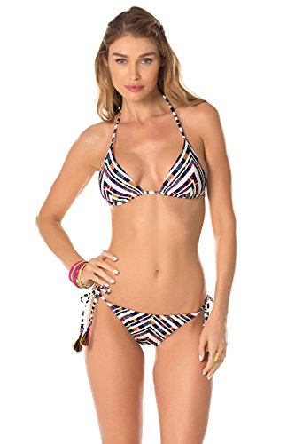 Becca by Rebecca Virtue Women's Artisan Sliding Triangle Bikini Top