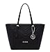 GUESS Women's Delaney Small Classic Tote Black 15 W x 10 H x 5.5 D Inches