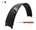 Replacement Top Headband Pad Cushions Repair Parts for Beats Studio 2.0 Wired / Wireless Over Ear Headphone (Black)