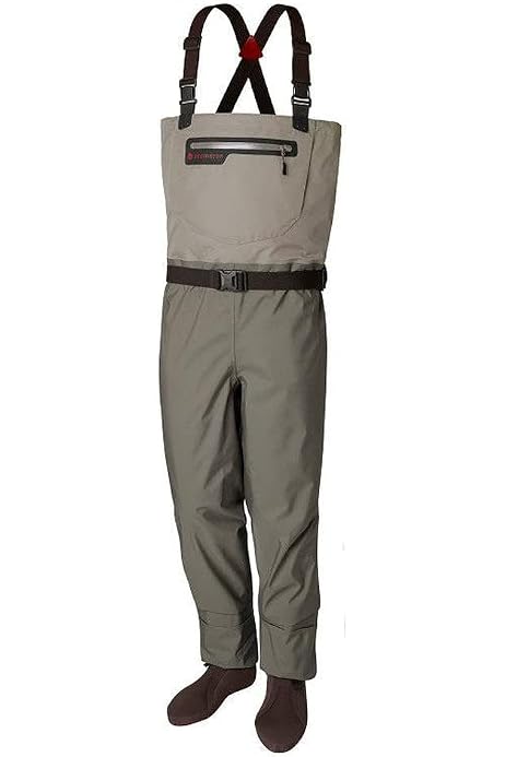 redington zip front waders