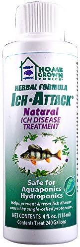HOME GROWN PONICS #96020 Ich Attack Natural Disease Inhibitor, 4-Ounce by HomeGrown Ponics