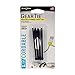 Nite Ize Gear Tie Cordable, The Orginal Reusable Rubber Twist Tie with Stretch-Loop for Cord Management + Storage, 3-Inch, Black, 4 Pack, Made in The USA primary