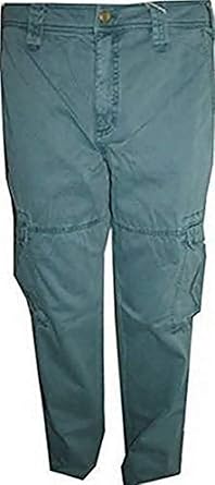teal cargo pants