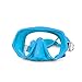 Sealbuddy Maui Frameless Mask/Snorkel + Travel Gear Bag (Aqua Blue)