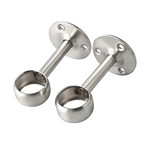 Shelf Brackets Supports Alise 2 Inch Dia Shower Curtain Closet