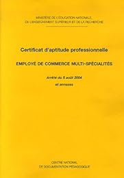 Certificat d'aptitude professionnelle, Employé de commerce multi-spécialités