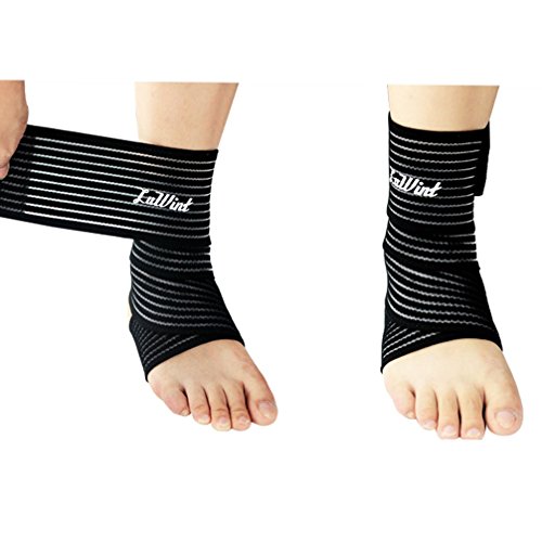 Luwint High Elasticity Compression Bandage, Ankle Wrist Knee Calf Thigh