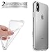 ZeKing iPhone X Case, iPhone 10 Case, 360 Degree Full Body Protective Anti-Scratches Front and Back Transparent TPU Design Gel Soft Case Cover for Apple iPhone X/iPhone 10 (5.8 inch)(Transparent)