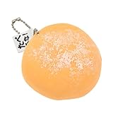 Simulation Japanese Wagashi Stretchy Mochi Soft PU Daifuku Bag Cellphone Pendant 1 Pc