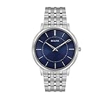 Bulova Men's 40mm Classic Stainless Steel Bracelet Watch