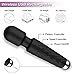Personal Wand Vibrator with 8 Powerful Speeds 20 Vibration Modes for Men and Women, Paloqueth Handheld Realistic Vibrator Adult Sex Toy for Full Body Massage, Rechargeable Cordless