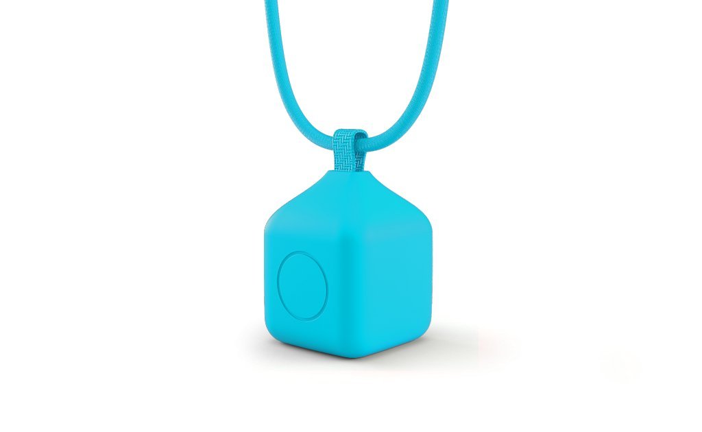 Polaroid Bumper Pendent Case (Blue) for the Polaroid CUBE, CUBE+ HD Action Lifestyle Camera – Includes 90cm Lanyard & Metal Hook