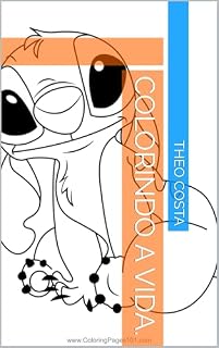 Livro Colorindo a vida. (Lilo & stitch)