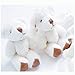 10pc Craft Mini Plush Teddy Bear Doll 4cm (H139-White) US Seller Ship Fast by www.embellishmentworld.com