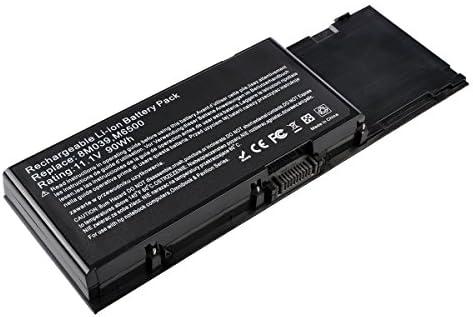 Laptop Battery for Dell Precision M6400 M6500,Fit for PG6RC R7PND C565C 8M039 [11.1V 90WH 7800mAh]---18 Months Warranty