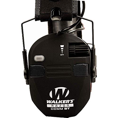 Walkers Razor Slim Electronic Bluetooth Quad Muff, Black (Certified Refurbished) - Thumbnail 2