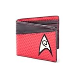 Star Trek Engineering Red Bi-Fold Wallet