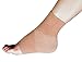 Alpha Medical Elastic Compression Support Ankle Foot Arch Brace with 4-Way Stretch - Enhanced Stability and Comfort for Active Support (Small Beige)