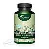 Magnesium + Kalium | PREMIUM: Reine Citrat Formen – OHNE Zusatzstoffe | Hohe Bioverfügbarkeit | Elektrolyte | Muskeln – Blutdruck – Energie * | Laborgeprüft | Vegan | Deutsche Produktion von VEGAVERO®