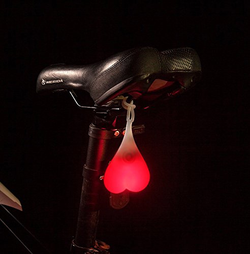 Bike tail light, delomo bike rear light waterproof warning tailli…