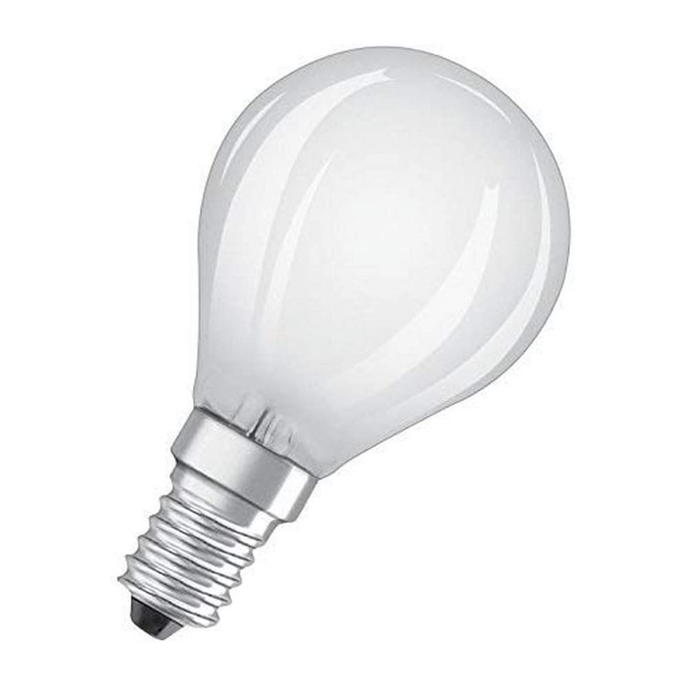 Osram Drop Shape Star+ Classic P Cri90 LED Lamp, Glass, Warm White, E14, 5 W