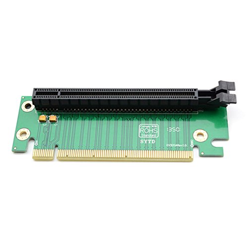 PCI-Express 16x Riser Card 90-degree Right-angle 4cm Adapter Card 2U Computer Server