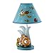Disney Finding Nemo Lamp Base and Shade, Blue