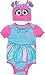 Sesame Street Abby Cadabby Baby Girls' Costume Bodysuit Hat, Blue Pink (6-9 Months)