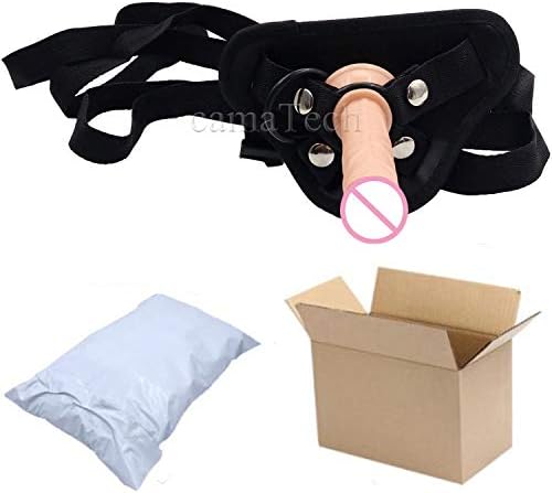 JHEIW shirt Ràbbit-Ví-bratórs Stráp ǒn Mini Panties 14.5 * 2.4cm Silicone Pê-NIS with Suction Cup Strápǒn Harness for Vágǐna/Anál Plug Sexf Toys,in A Carton Box,