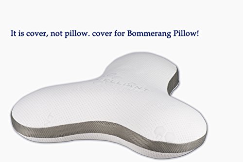 Visco Love Silver Sleep Cover Boomerang Pillow Cover
