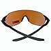 Oakley Men OO9386 38 EVZERO STRIDE Black/Black Sunglasses 38mm