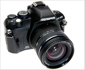 Amazon Com Olympus Evolt E4 10mp Digital Slr Camera With 14 42mm F 3 5 5 6 And 40 150mm F 4 0 5 6 Ed Zuiko Lenses Clearance Camera Photo