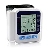 CAMTOA Wrist Digital Blood Pressure Monitor, Suitable for the elderly, hypertension , heart disease ,Wide-Range Cuff