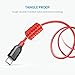 Anker Powerline+ USB-C to USB 3.0 Cable (6ft, 2-Pack), High Durability, for Samsung Galaxy Note 8, S8, S8+, S9, S10, iPad Pro 2018, MacBook, Nexus 5X, Nexus 6P, OnePlus 2 and More(Red)
