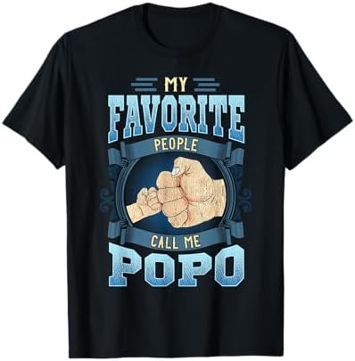 Amazon.com: Funny Gift For Popo - They Call Me Popo T-Shirt